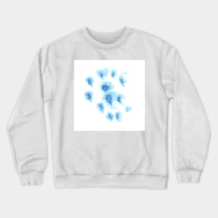 Blue paw Crewneck Sweatshirt